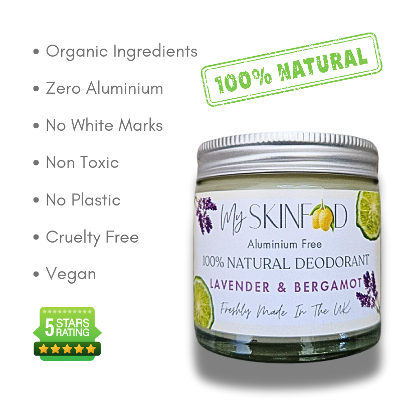 Lavender & Bergamot Sensitive Natural Deodorant 60ml