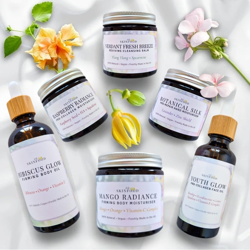 Complete 6 Peice Glow Set • Full Skincare Collection • £100 (Worth £140) My Skinfood