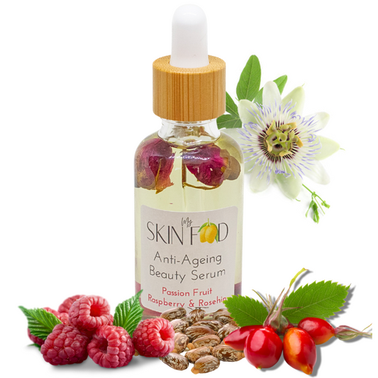 Organic Castor, Rosehip & Raspberry Anti-Ageing Serum 50ml