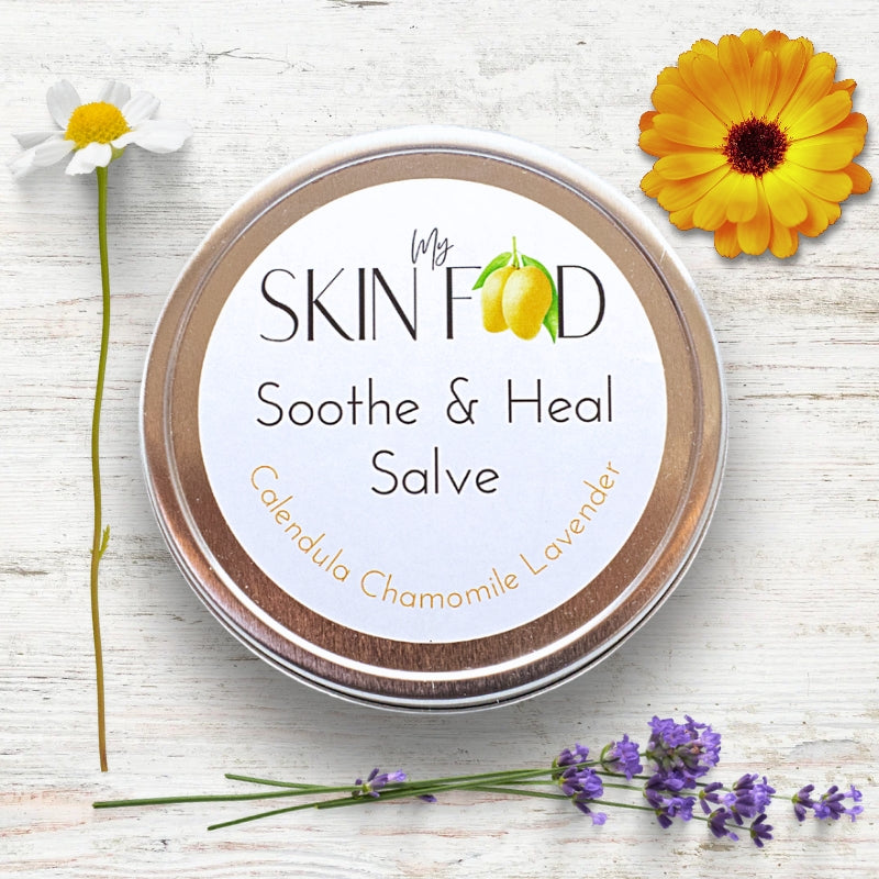 Organic Calendula & Chamomile Heal & Soothe Rescue Salve 80g