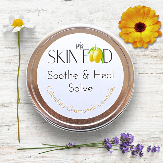 Organic Calendula & Chamomile Heal & Soothe Rescue Salve 80g