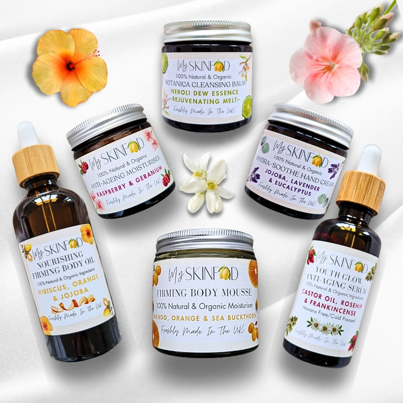 The Complete 6 Peice Glow Set With FREE Cleanser + Hand Cream (worth £35)