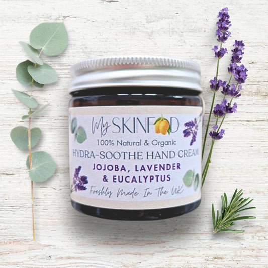 NEW!! Jojoba, Eucalyptus & Lavender Hydra-Soothe Hand Cream 60ml