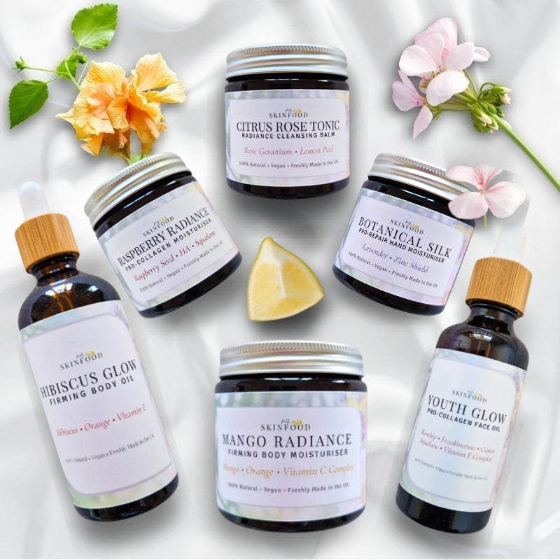 Complete 6 Peice Glow Set • Full Skincare Collection • £100 (Worth £140) My Skinfood