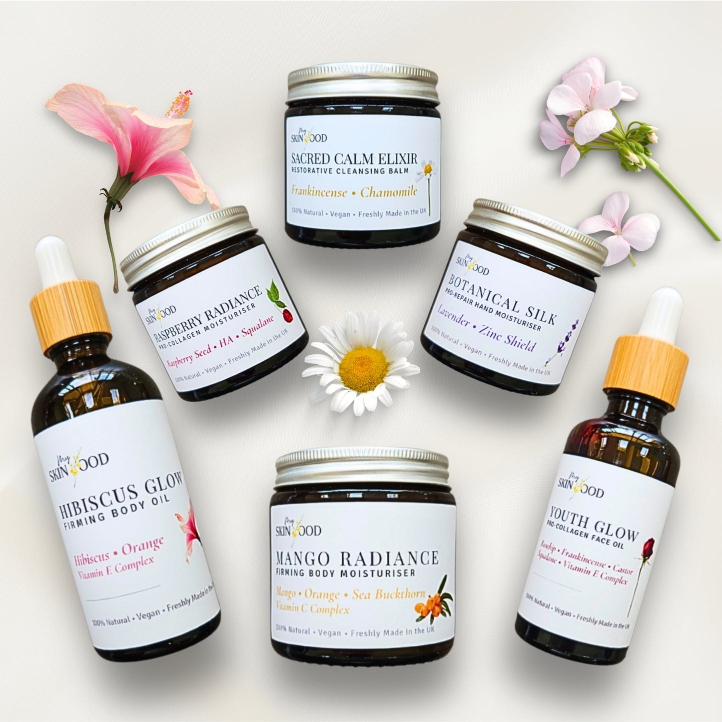 Complete 6 Peice Glow Set • Full Skincare Collection • £100 (Worth £140) My Skinfood