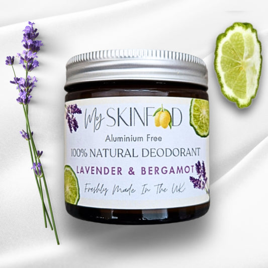 Organic Lavender & Bergamot Sensitive Natural Deodorant 60ml