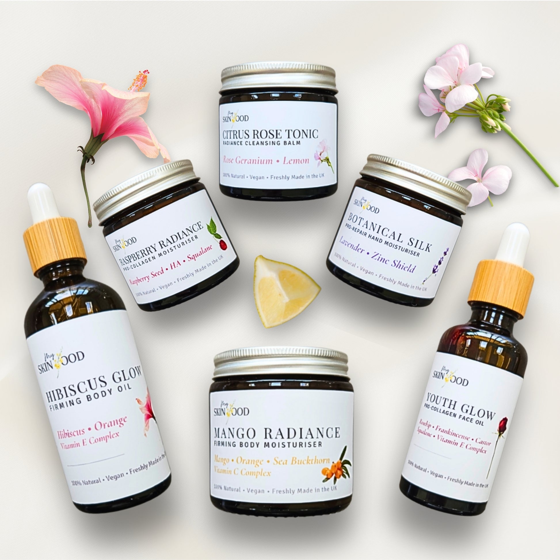 Complete 6 Peice Glow Set • Full Skincare Collection • £100 (Worth £140) My Skinfood