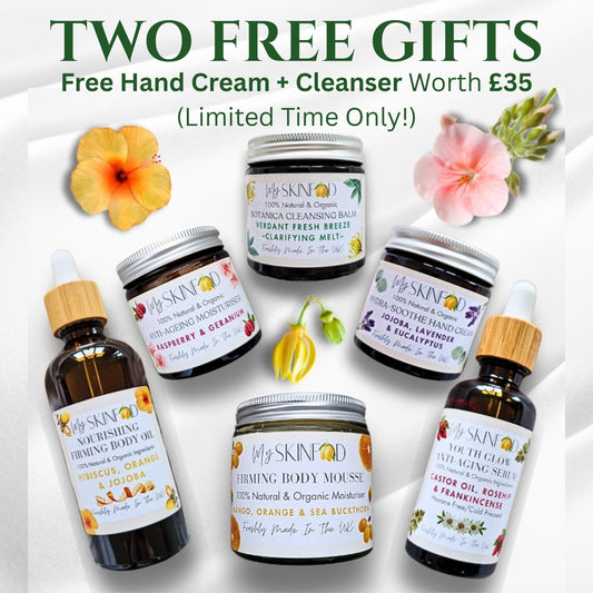 The Complete 6 Peice Glow Set With FREE Cleanser + Hand Cream (worth £35)