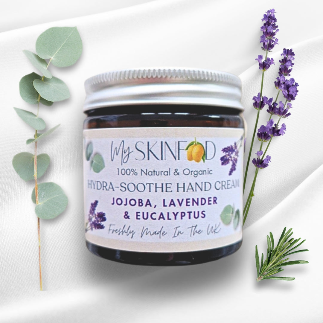 NEW!! Jojoba, Eucalyptus & Lavender Hydra-Soothe Hand Cream 60ml