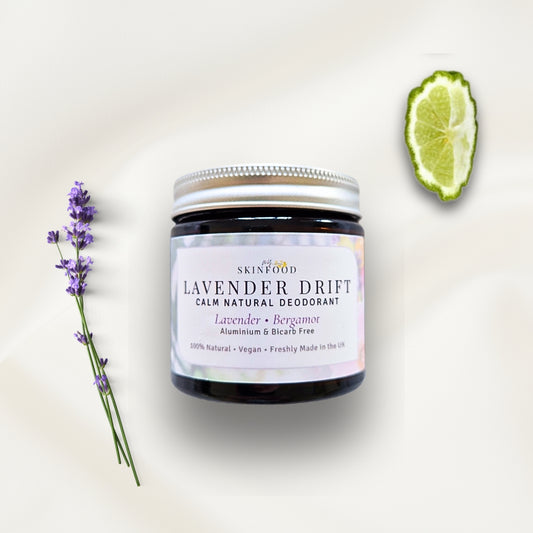 Calm Natural Deodorant — Lavender Drift • Aluminium Free 60ml My Skinfood