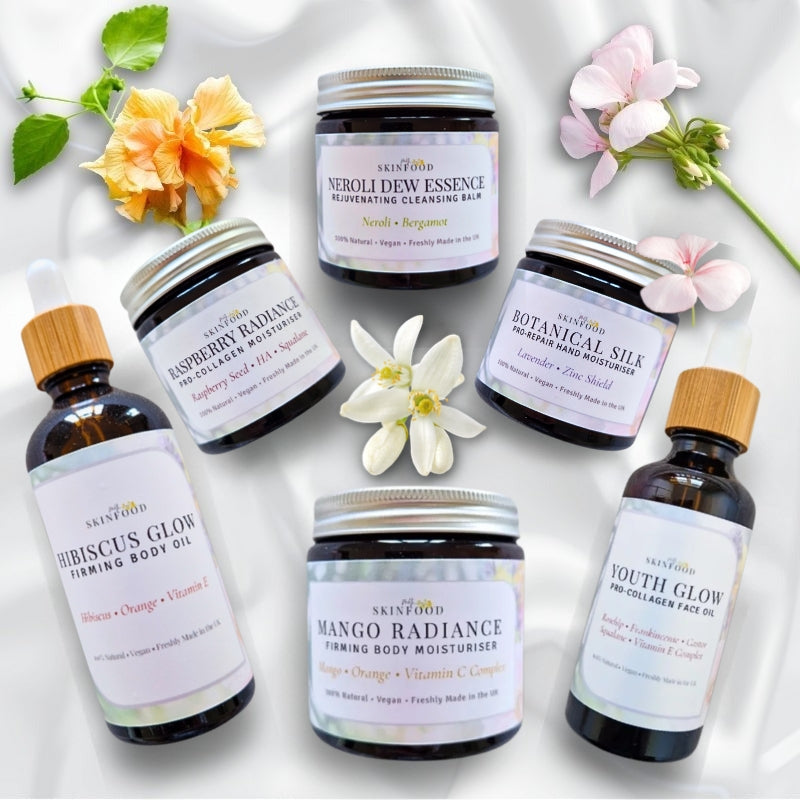 Complete 6 Peice Glow Set • Full Skincare Collection • £100 (Worth £140) My Skinfood