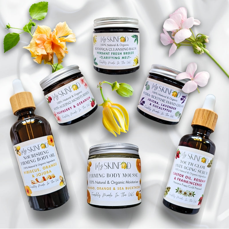 The Complete 6 Peice Glow Set With FREE Cleanser + Hand Cream (worth £35)