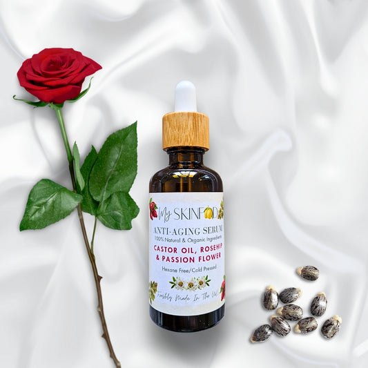 Youth Glow Anti Ageing Serum — Castor, Rosehip & Frankincense (50ml)