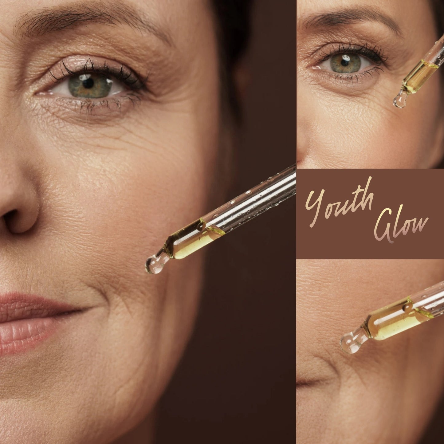 Youth Glow Natural Anti Ageing Serum Frankincense, Castor & Rosehip Oil 50ml