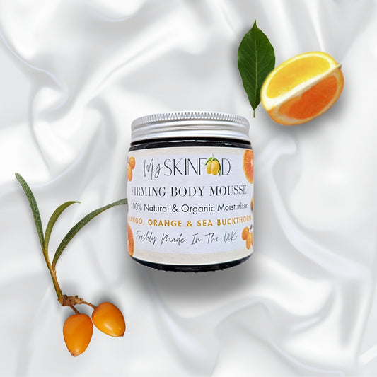 Firming Body Mousse — Mango & Orange Vit C With Mineral UV Protection (120ml)