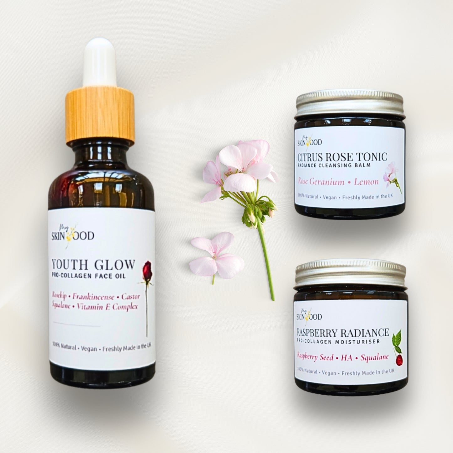 Youth Glow Trio –
Cleanse • Nourish • Moisturise Skincare Set My Skinfood