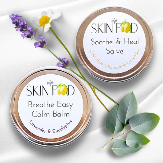 Organic Rescue Balms Duo Set Of 2 X Salves