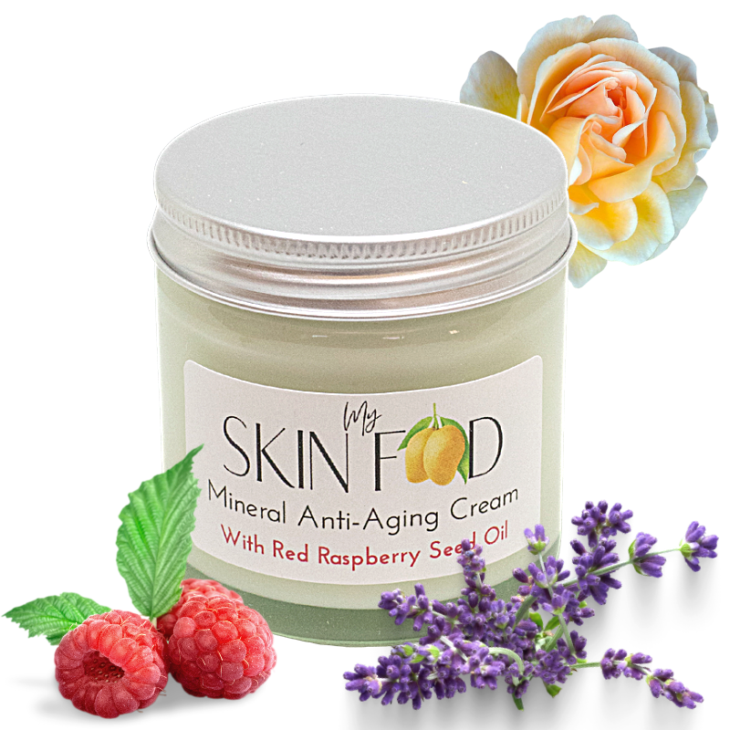 Organic Raspberry Anti-Ageing Mineral Face Moisturiser 60ml
